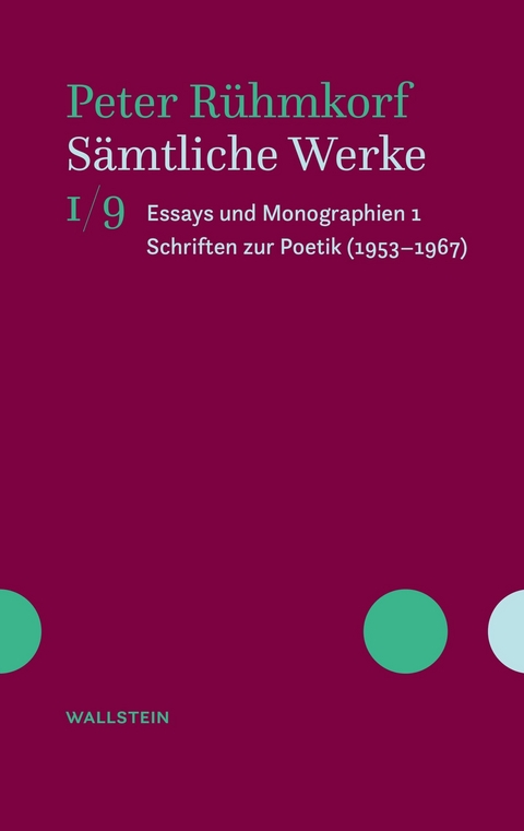 Sämtliche Werke - Peter Rühmkorf