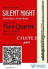 Flute 2 part "Silent Night" for Flute Quartet - Franz Xaver Gruber