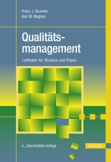 Qualitätsmanagement - Brunner, Franz J.; Wagner, Karl Werner