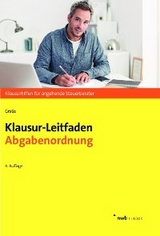 Klausur-Leitfaden Abgabenordnung - Thomas Große