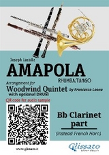 Bb Clarinet (instead French Horn) part of "Amapola" for Woodwind Quintet - Joseph Lacalle, a cura di Francesco Leone