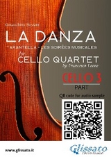 Cello 3 part of "La Danza" tarantella by Rossini for Cello Quartet - Gioacchino Rossini, a cura di Francesco Leone