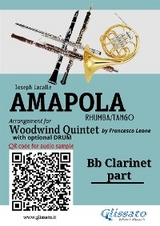 Bb Clarinet part of "Amapola" for Woodwind Quintet - Joseph Lacalle, a cura di Francesco Leone
