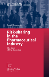 Risk-sharing in the Pharmaceutical Industry - Gerrit Reepmeyer