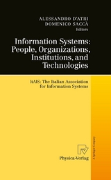 Information Systems: People, Organizations, Institutions, and Technologies - 