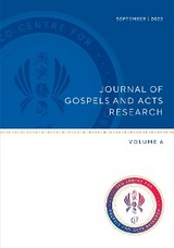 Journel of Gospels and Acts Research, Vol 6 - Jeannine K Brown, Alan H Cadwallader