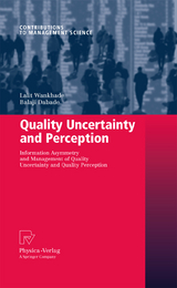 Quality Uncertainty and Perception - Lalit Wankhade, Balaji Dabade