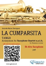 Alto Saxophone part "La Cumparsita" tango for Sax Quartet - Gerardo Matos Rodríguez