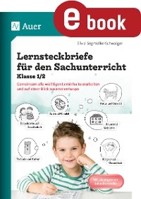 Lernsteckbriefe für den Sachunterricht Klasse 1/2 - Silvia Segmüller-Schwaiger