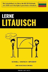 Lerne Litauisch - Schnell / Einfach / Effizient - Pinhok Languages
