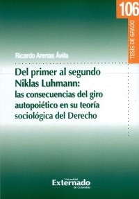 Del Primer Al Segundo Niklas Luhmann: - Ricardo Arenas Ávila