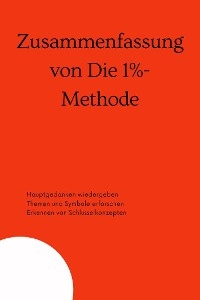 Zusammenfassung von Die 1%-Methode - B Verstand