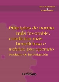 Principios de norma más favorable - Varios Autores