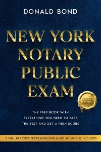 New York Notary Public Exam - Donald Bond