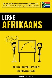 Lerne Afrikaans - Schnell / Einfach / Effizient - Languages Pinhok