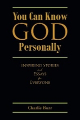 You Can Know God Personally -  Charlie Burr