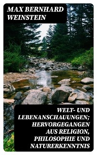 Welt- und Lebenanschauungen; hervorgegangen aus Religion, Philosophie und Naturerkenntnis - Max Bernhard Weinstein