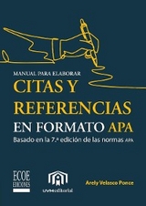 Manual para elaborar citas y referencias en formato APA - Arely Velasco Ponce