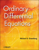 Ordinary Differential Equations -  Michael D. Greenberg