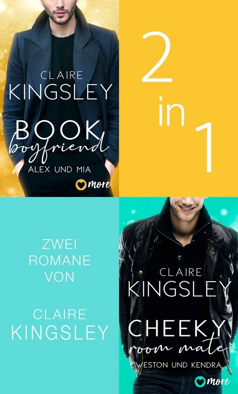 Book Boyfriend & Cheeky Room Mate -  Claire Kingsley