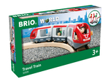 BRIO 33505 - Roter Reisezug - Spielzeuglok, Kleinkind-Spielzeug für Kinder ab 3 Jahren