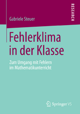 Fehlerklima in der Klasse - Gabriele Steuer