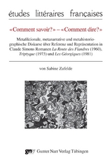 "Comment savoir? Comment dire ? " - Sabine Zufelde