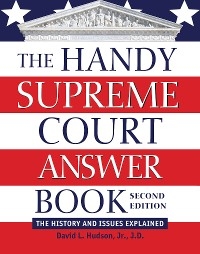 Handy Supreme Court Answer Book -  David L. Hudson