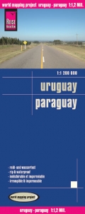 Reise Know-How Landkarte Uruguay, Paraguay (1:1.200.000) - Reise Know-How Verlag Reise Know-How Verlag Peter Rump