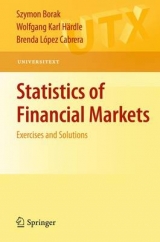 Statistics of Financial Markets - Szymon Borak, Wolfgang Karl Härdle, Brenda López-Cabrera