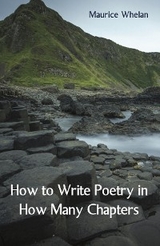 How to Write Poetry in How Many Chapters -  Maurice Whelan