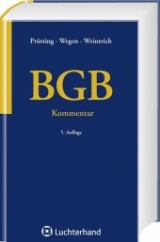 BGB Kommentar - Prütting, Hanns; Wegen, Gerhard; Weinrich, Gerd