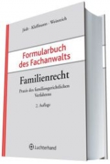 Formularbuch des Fachanwalts Familienrecht - 