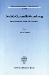 Die EG-Öko-Audit-Verordnung. - Ulrich Nissen