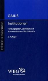Gaius Institutiones - Manthe, Ulrich
