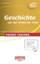 Pocket Teacher - Sekundarstufe I - Neue Ausgabe / Geschichte - Martin Liepach