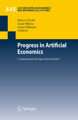 Progress in Artificial Economics - 