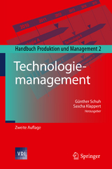 Technologiemanagement - Schuh, Günther; Klappert, Sascha