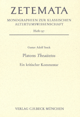 Platons Theaitetos - Gustav Adolf Seeck