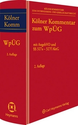 Kölner Kommentar zum Wertpapiererwerbs- und Übernahmegesetz - 