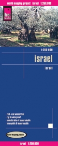 Reise Know-How Landkarte Israel (1:250.000) - Peter Rump Verlag