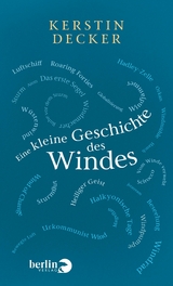 Eine kleine Geschichte des Windes -  Kerstin Decker