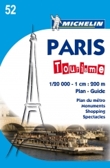 Michelin Karte Paris Tourisme - 