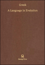 Greek - A Language in Evolution - 