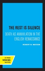 The Rest Is Silence - Robert N. Watson