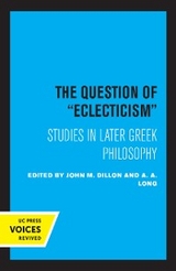 The Question of Eclecticism - 