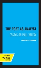 The Poet as Analyst - James R. Lawler