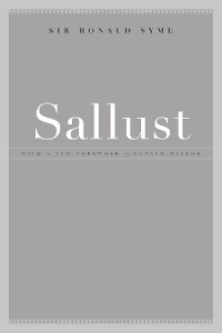 Sallust - Ronald Syme