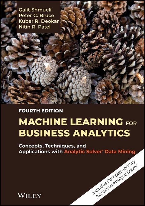 Machine Learning for Business Analytics -  Peter C. Bruce,  Kuber R. Deokar,  Nitin R. Patel,  Galit Shmueli