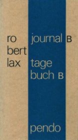 Journal B / Tagebuch B - Lax, Robert